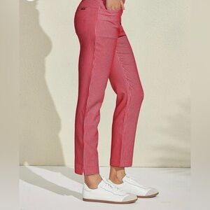 Acegolfs Eagle Performance Stretch Ankle Red Golf Pants Golfwear Activewear